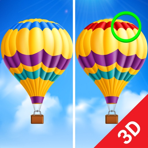 Find Differences 3D Icon