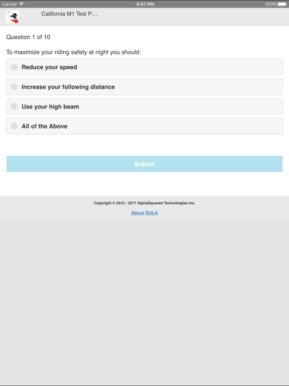 Screenshot #4 pour California M1 Test Prep