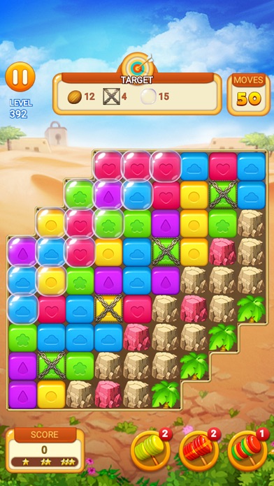 Block Pop Story : Yumi`s Cells screenshot 4