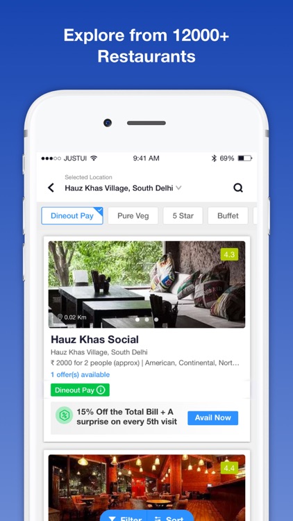 Dineout: Restaurant Offers