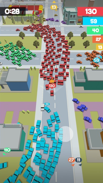 Screenshot #2 pour Crowd Drift Cars City io