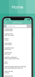 Turkish Dictionary Offline screenshot #2 for iPhone