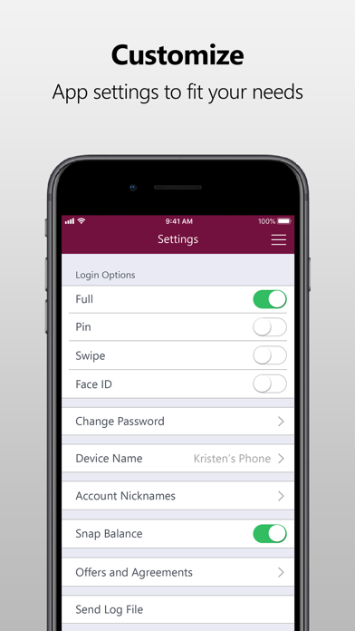 Prairie Bank Mobile Banking Screenshot