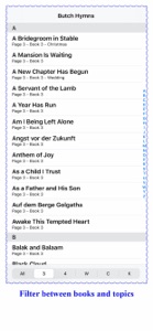 HutteriteHymns screenshot #3 for iPhone