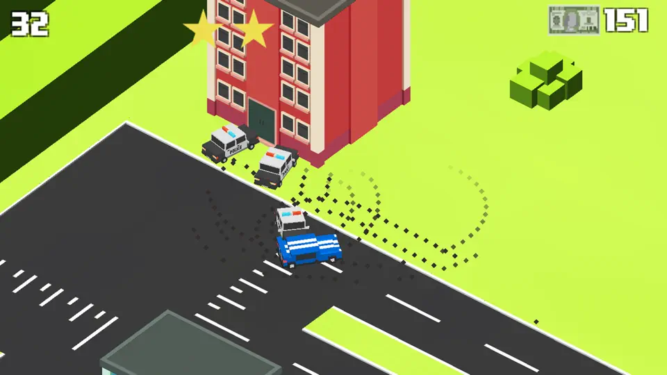 Capture d'écran de Getaway Racer sur iPhone 3