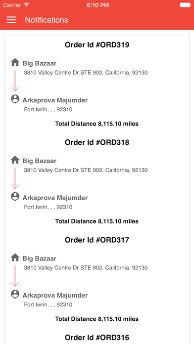 Screenshot #3 pour Happy Shopping Driver App