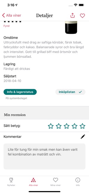Allt om Vin(圖3)-速報App