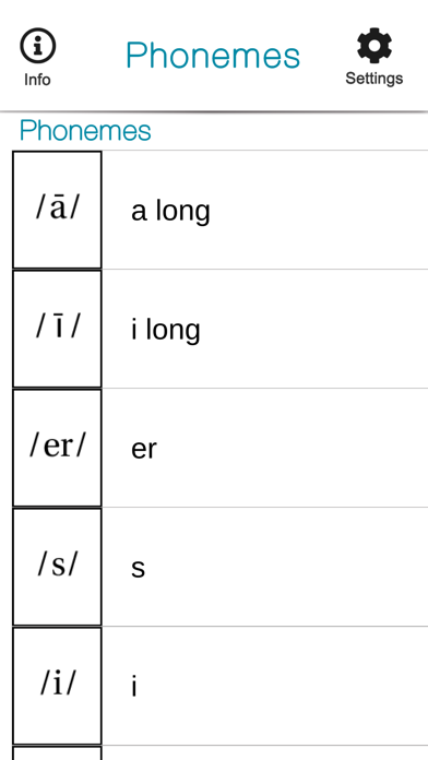 SmallTalk Phonemes Screenshot