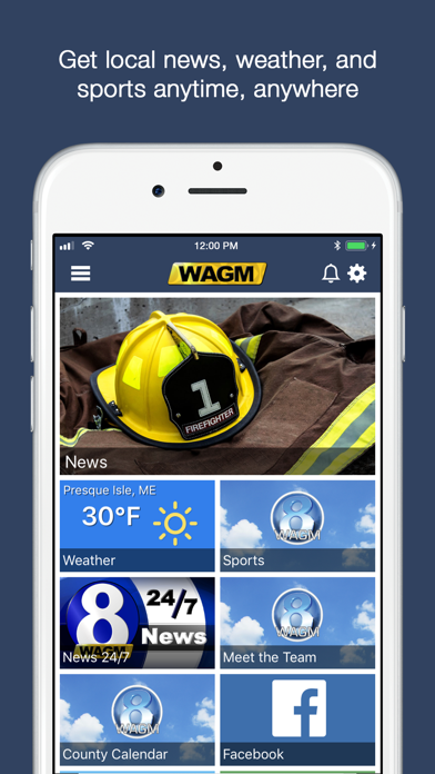 WAGM News Screenshot
