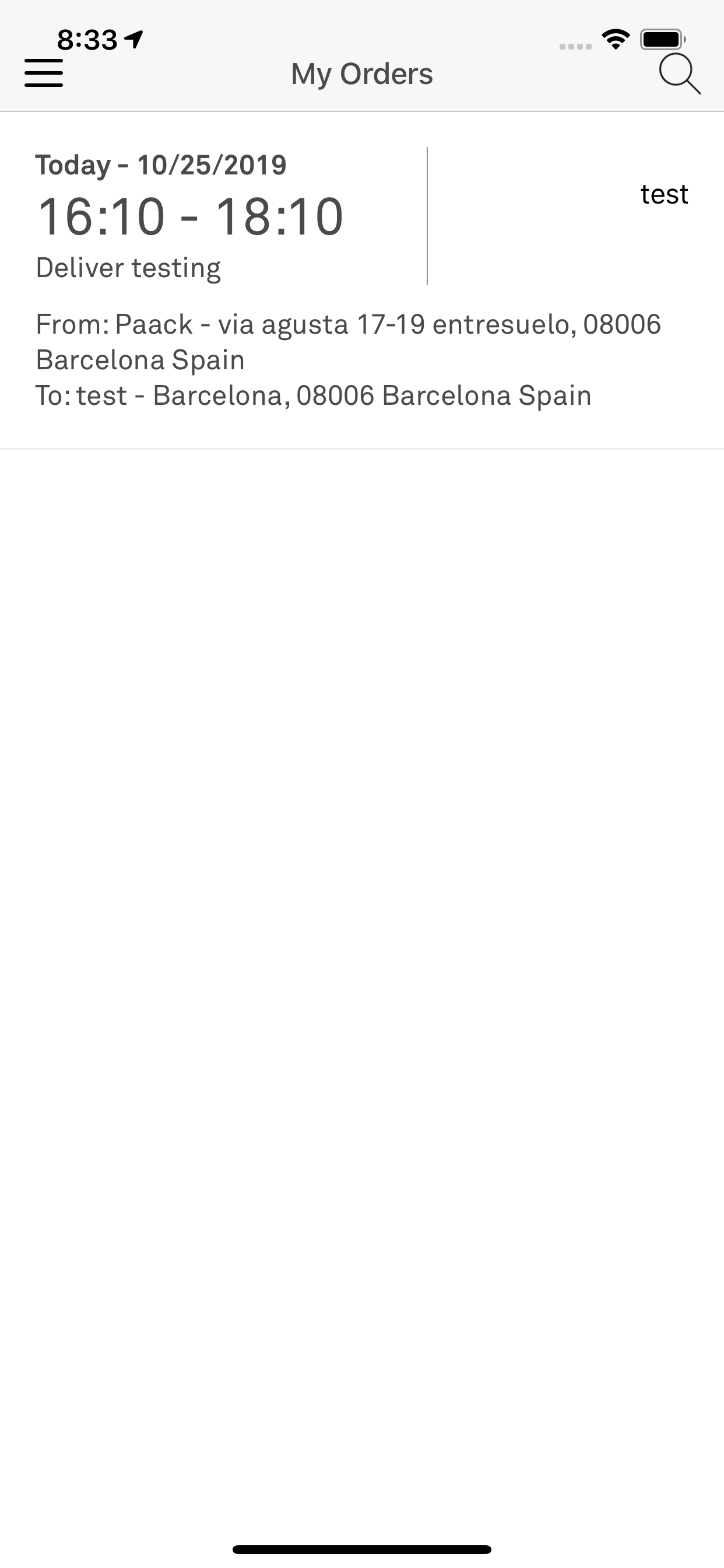 Paack Driver App screenshot 3