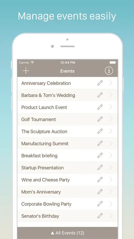 Guest List Organizer Pro screenshot 4 of 5