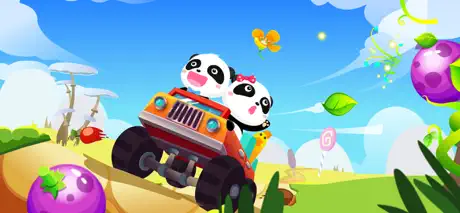 Baby Panda Autorennen