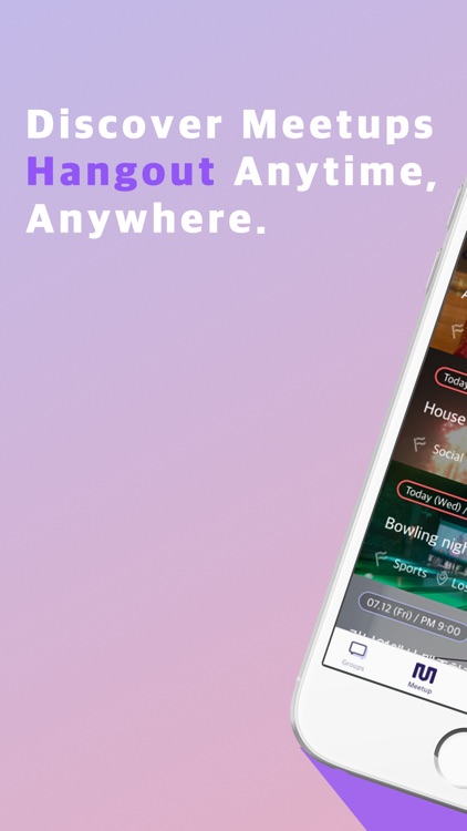 Meetus - Hangout anywhere NOW