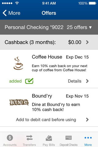 Republic Bank Mobile App - náhled