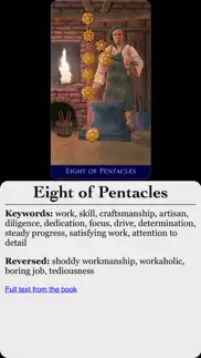 llewellyn's classic tarot iphone screenshot 4