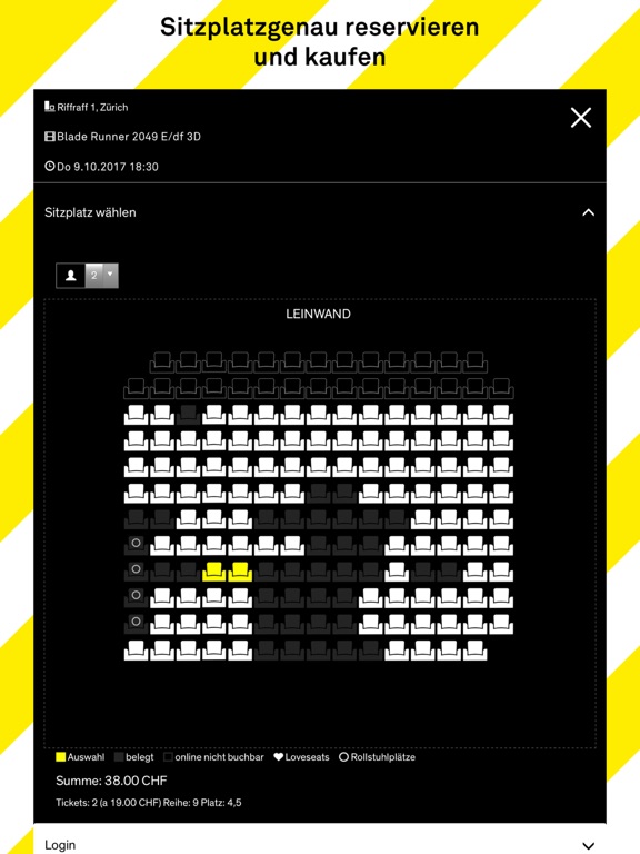 Screenshot #5 pour Kinotickets