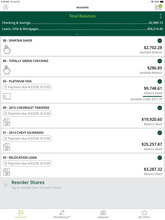 Screenshot #4 pour MSUFCU Mobile