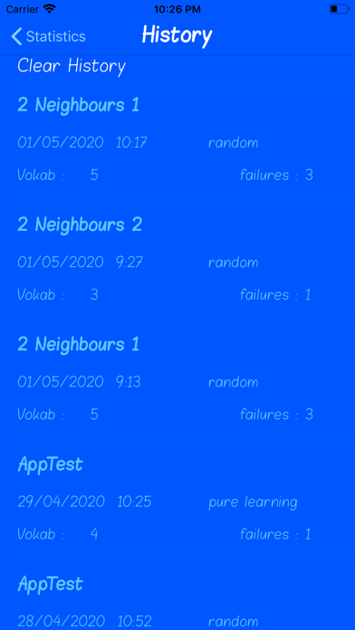 App screenshot