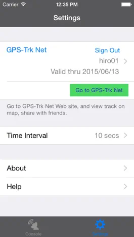 Game screenshot GPS-Trk Mini apk