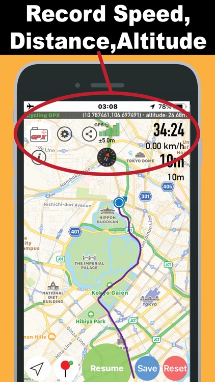 Cycling GPX Tracker