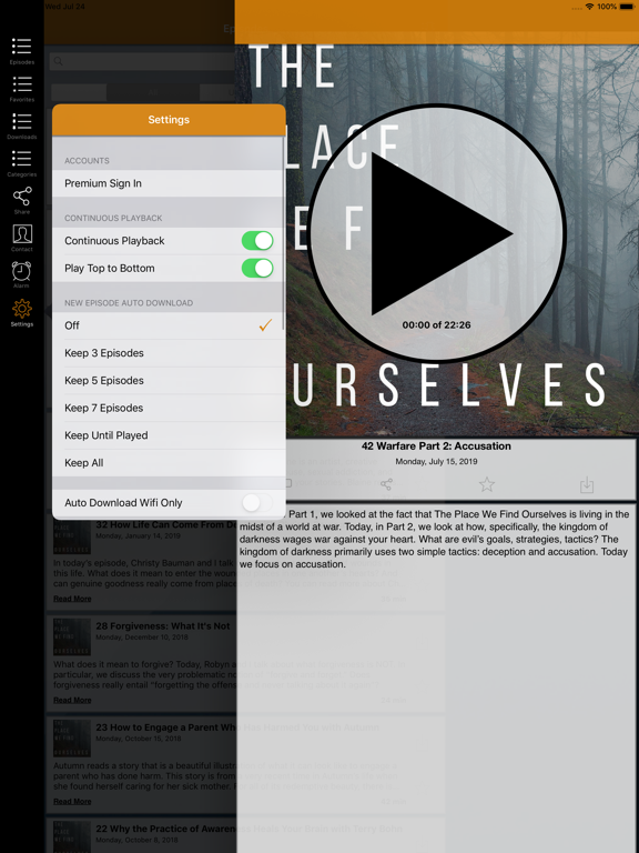 The Place We Find Ourselves iPad screenshot 3 - Lifestyle app