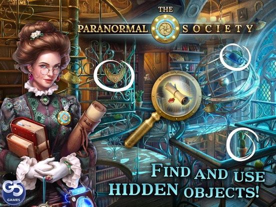 The Paranormal Society iPad app afbeelding 1