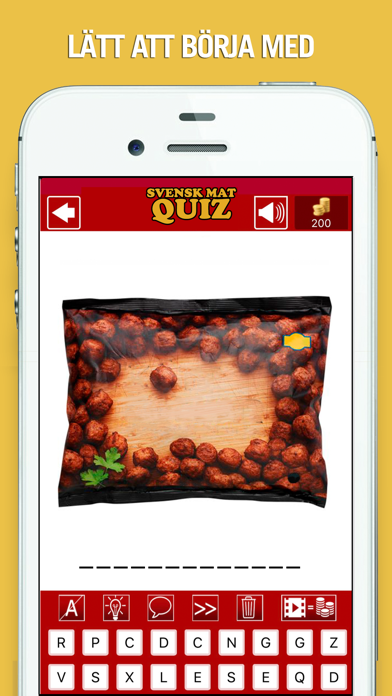 Screenshot #2 pour Svensk Mat Quiz