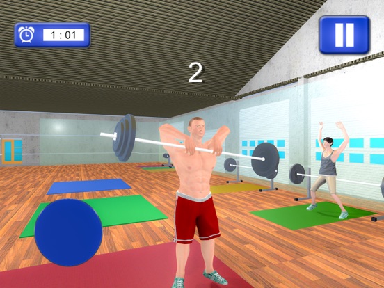 Idle Gym Fitness Tycoon Game iPad screenshot