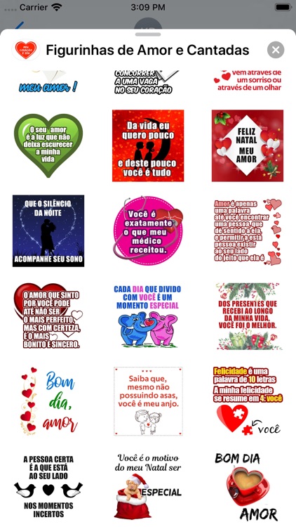 Figurinhas de Amor e Cantadas screenshot-3
