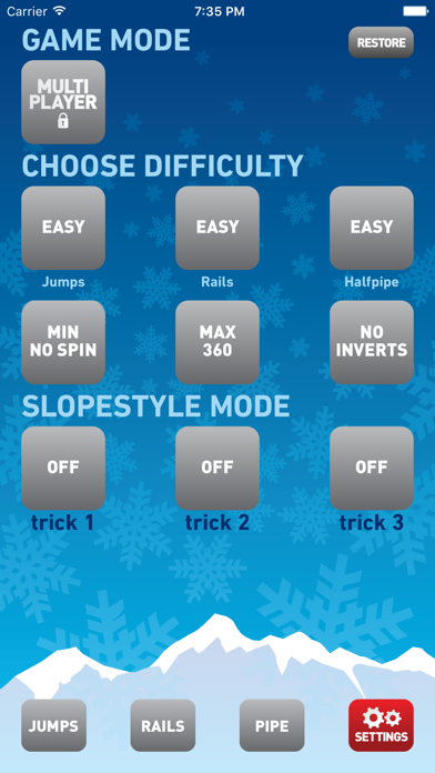 Ski Dice Screenshot