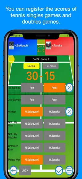 Game screenshot Tennis Score & Card Pro mod apk