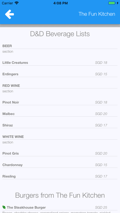App screenshot