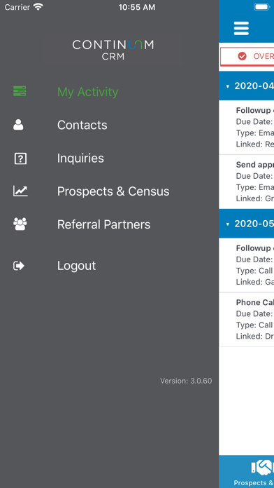 Continuum CRM iPhone screenshot 7 - Business app