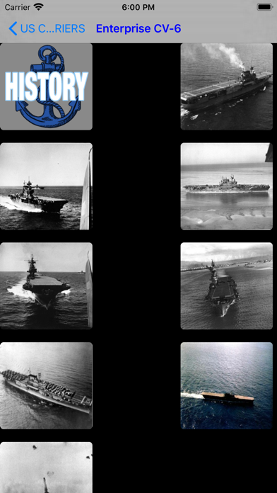 US Navy Aircraft Carriers Screenshot