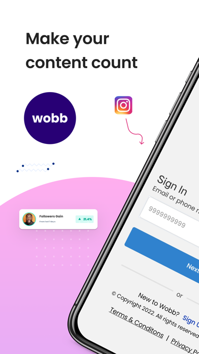 Wobb: Influencer Marketing Hub Screenshot