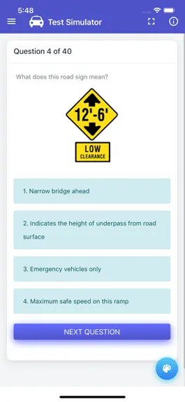 Game screenshot Idaho DMV Permit Test apk