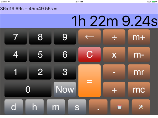 Screenshot #4 for Time Calculator*