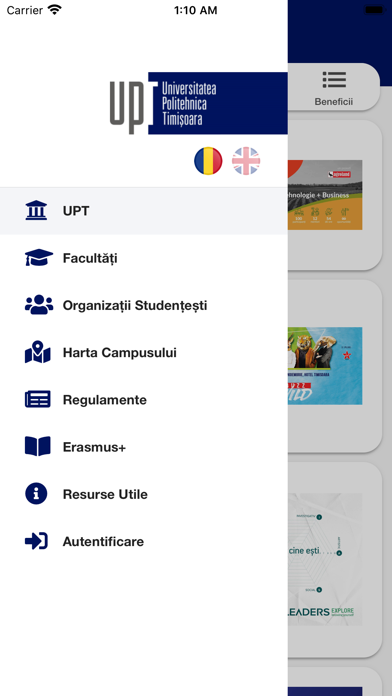 Student UPT Screenshot