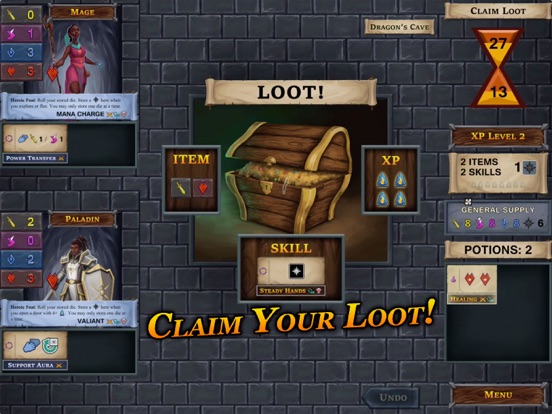One Deck Dungeon IPA Cracked for iOS Free Download