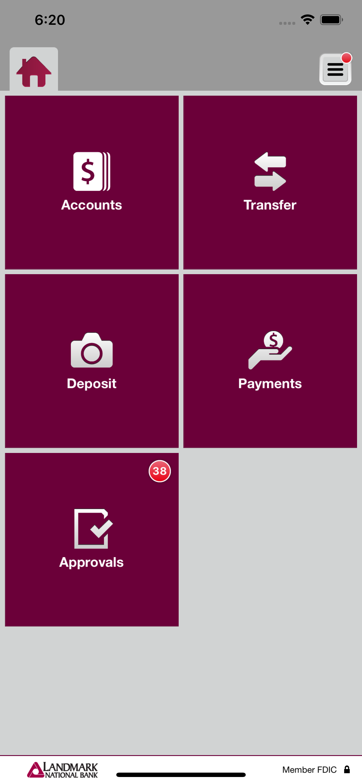 Landmark National Bnk Business screenshot 3
