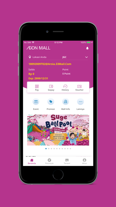 AEON MALL Indonesia Screenshot