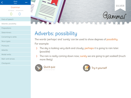 Screenshot #6 pour SPaG Silver: Lower KS2