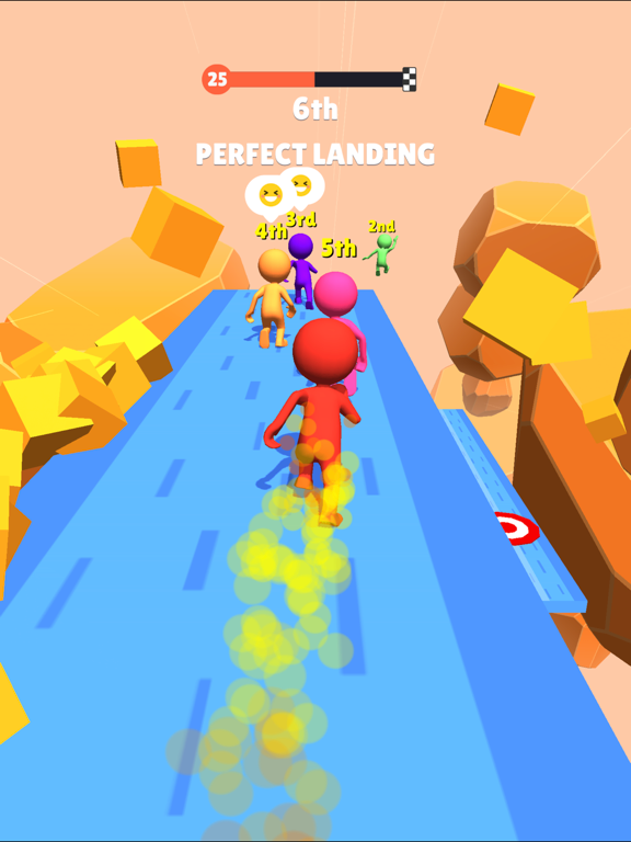 Screenshot #5 pour Fall Race 3D