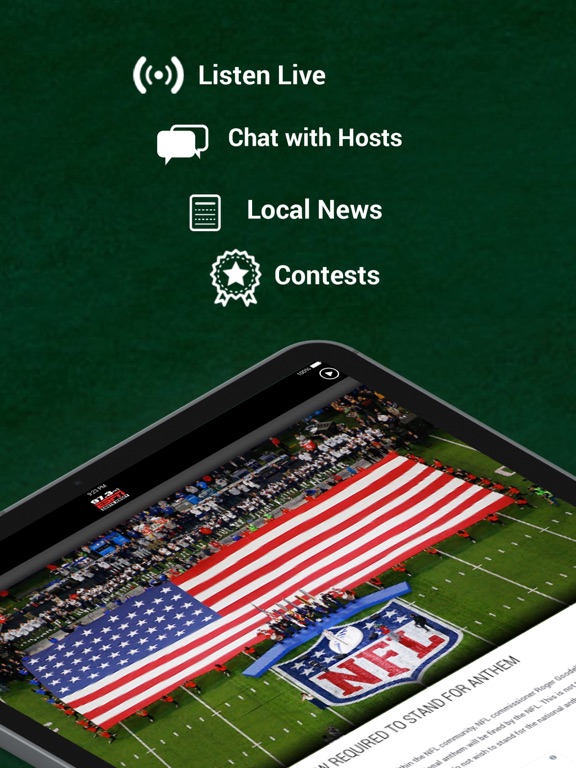 Screenshot #1 for 97.3 ESPN (WENJ)