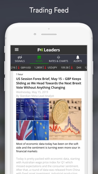Forex Signals Live - FXLeaders Screenshot