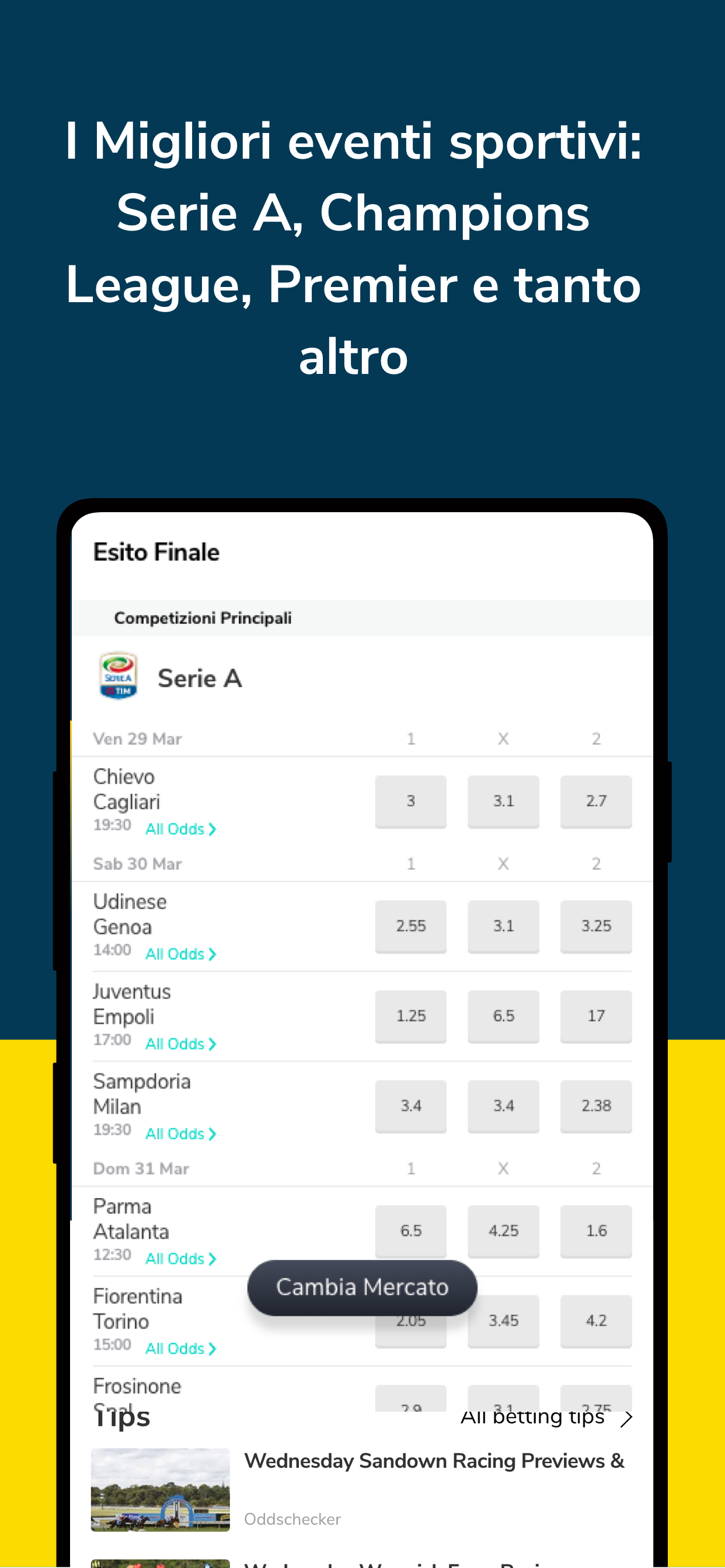 Oddschecker Italia