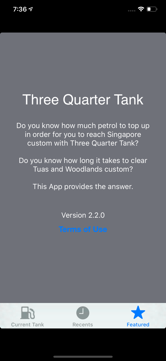 Three Quarter Tank
