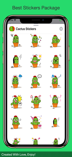 Cactus Animated Stickers(圖3)-速報App