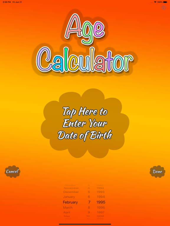 Screenshot #6 pour Age Calculator - Get your Age
