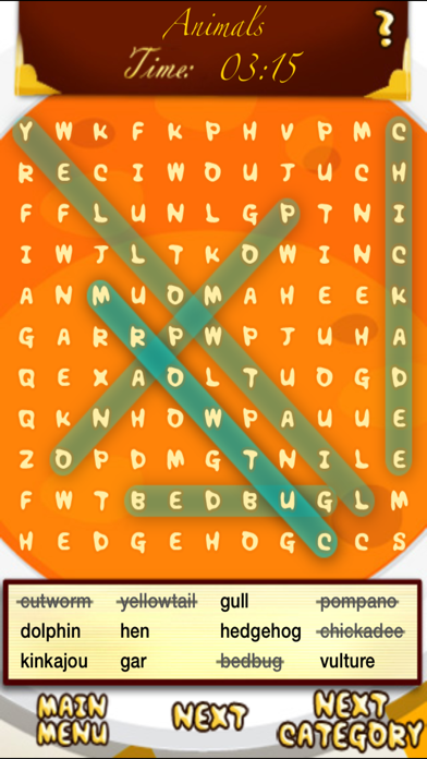 Ultimate Word Search Free (Wordsearch) screenshot 2